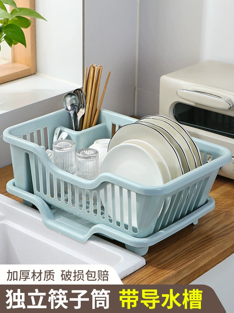 Draining Plate Rack Dish Storage Unit