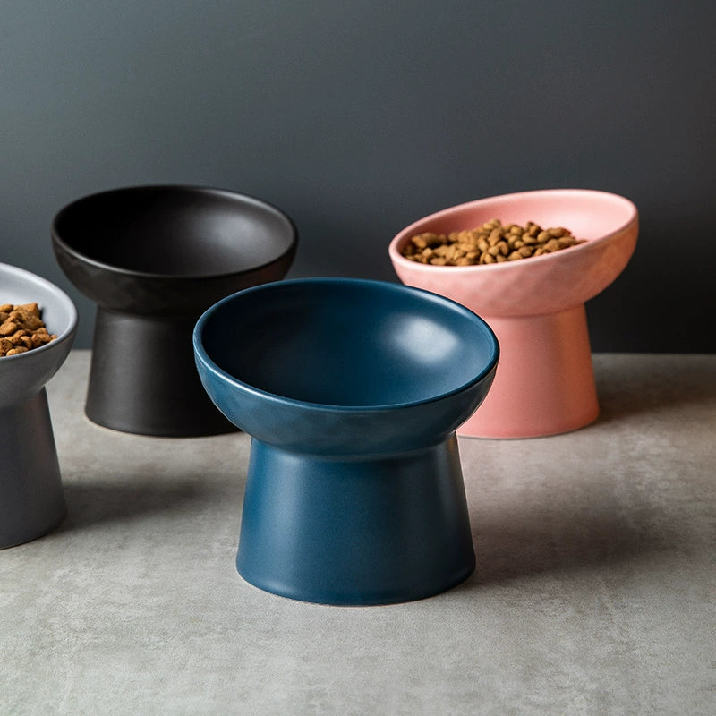 High Neck Food Pet Bowl