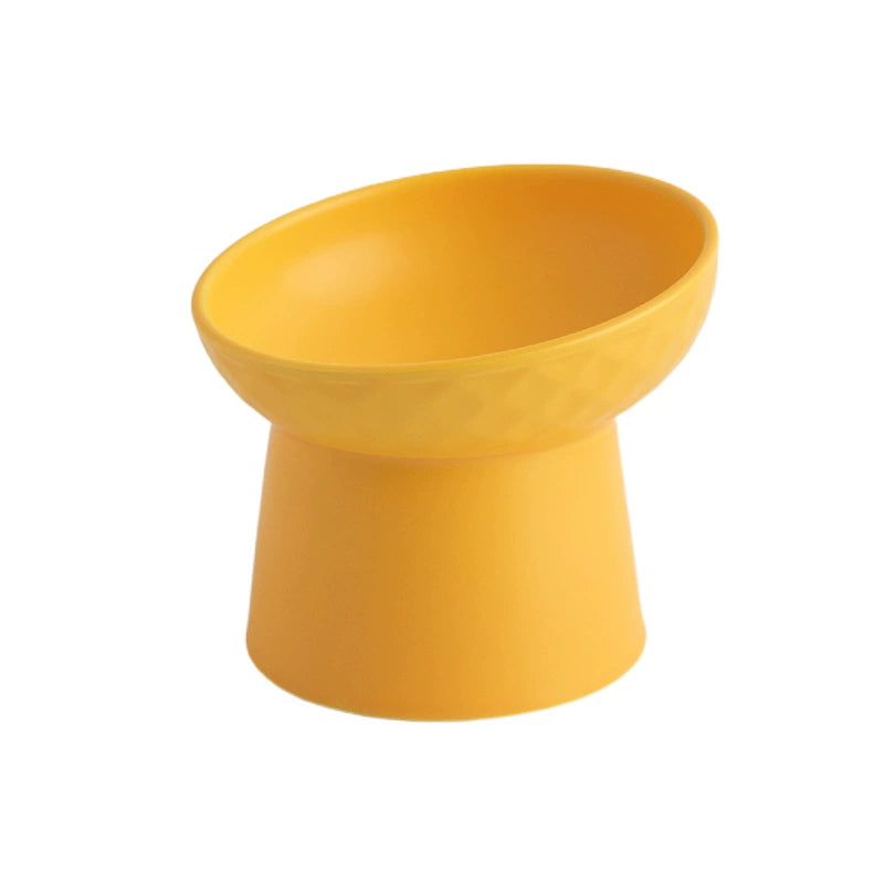 High Neck Food Pet Bowl
