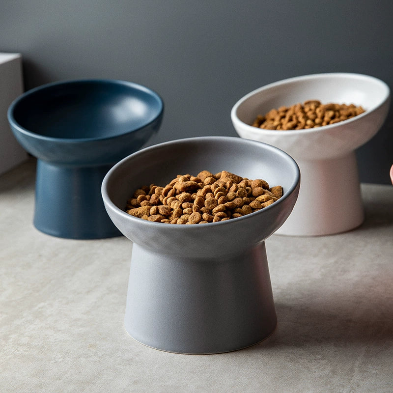 High Neck Food Pet Bowl