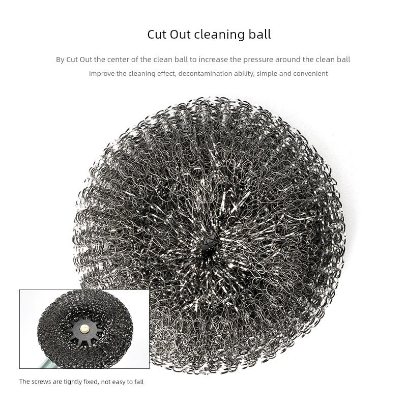 Steel Wire Ball Dish Brush