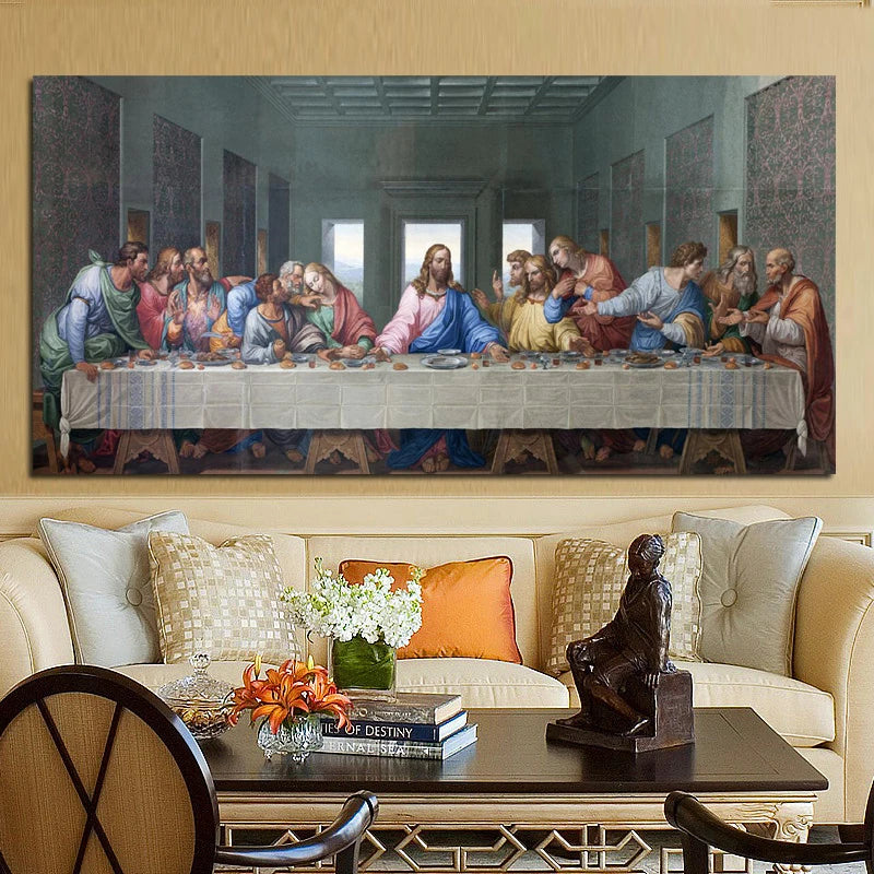 Leonardo Da Vinci's The Last Supper Poster Prints