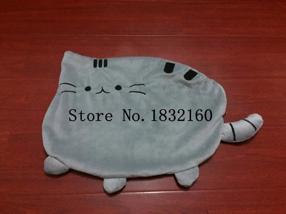 Cat Pillow With Zipper