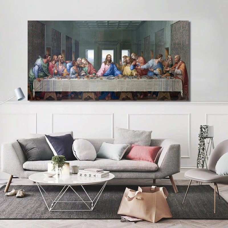 Leonardo Da Vinci's The Last Supper Poster Prints