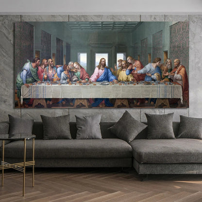 Leonardo Da Vinci's The Last Supper Poster Prints