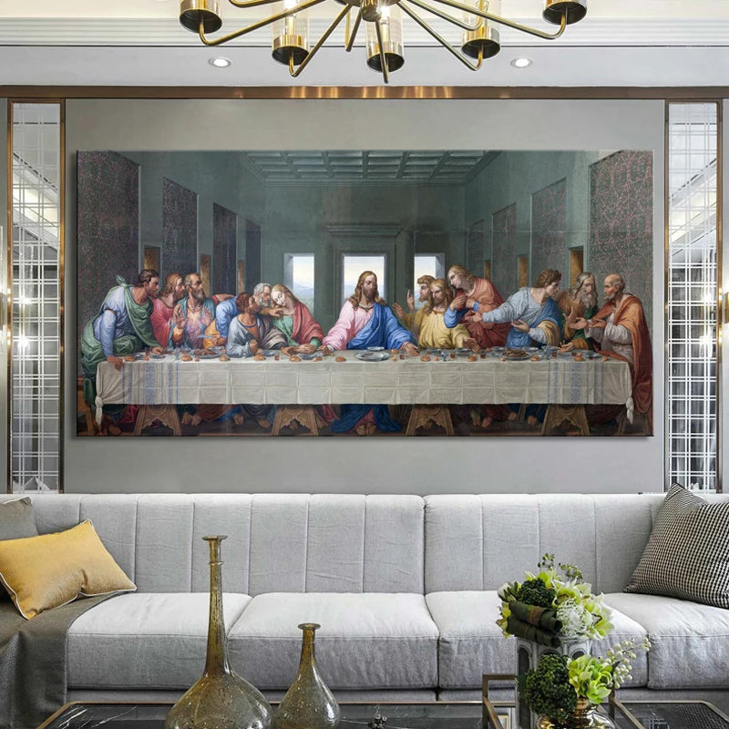 Leonardo Da Vinci's The Last Supper Poster Prints