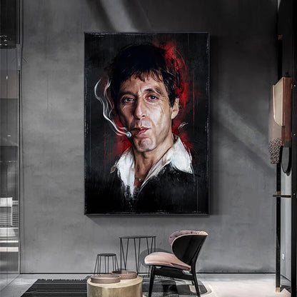 The Godfather & Tony Montana Posters Prints