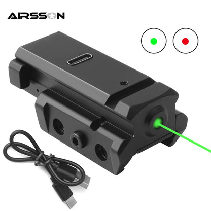 Tactical Red/Green USB Laser Sight