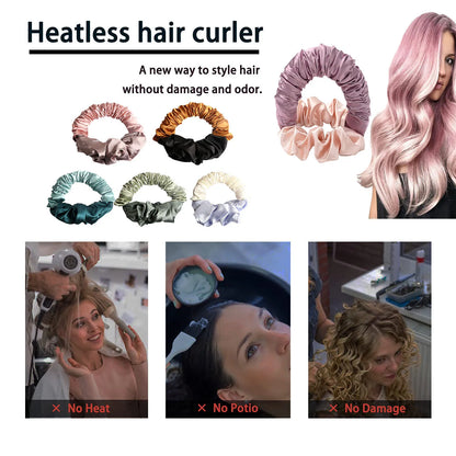 Heatless Hair Curlers