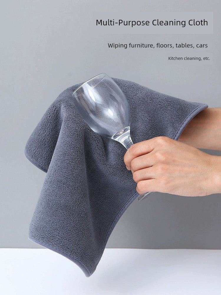 Household Lint-Free Floor Cup Hanging Rag