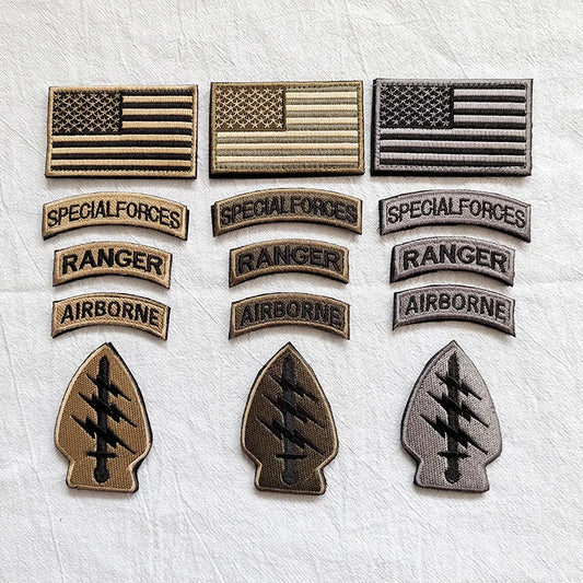 5pcs Set Special Forces Embroidery Patch