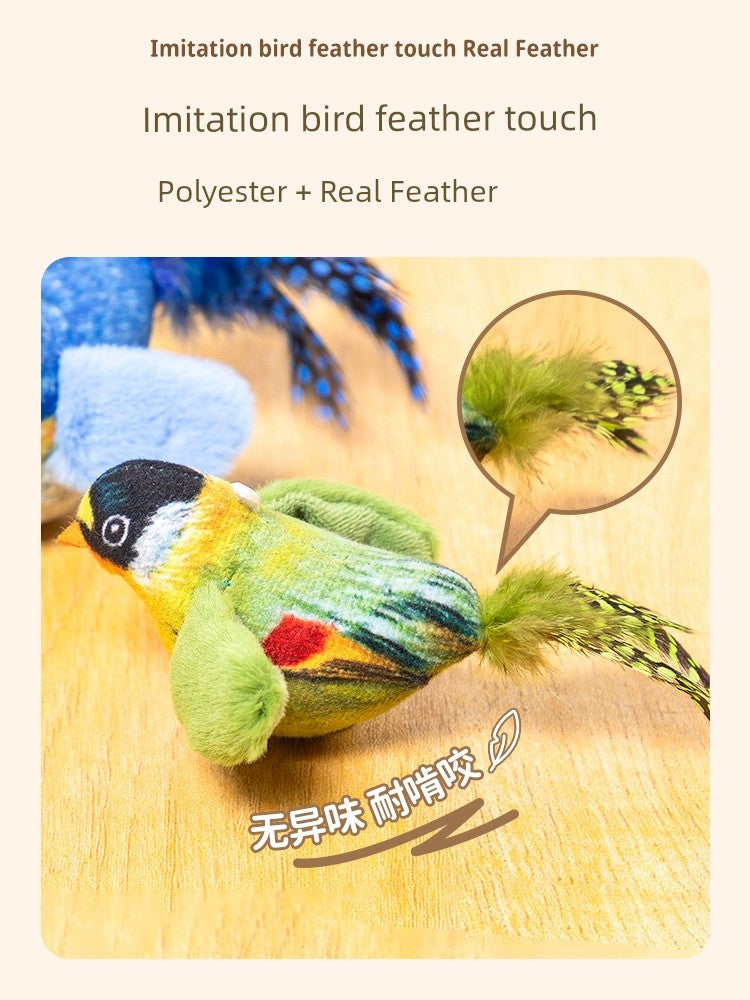 Pet Cat Artificial Bird Toy
