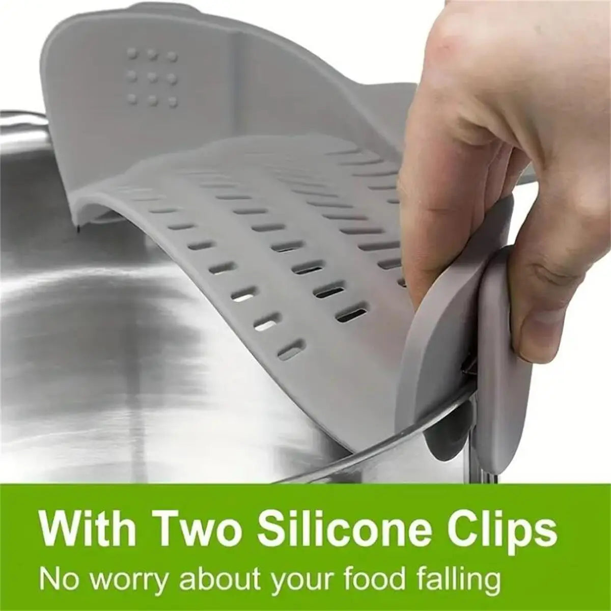 Clip On Pot Strainer