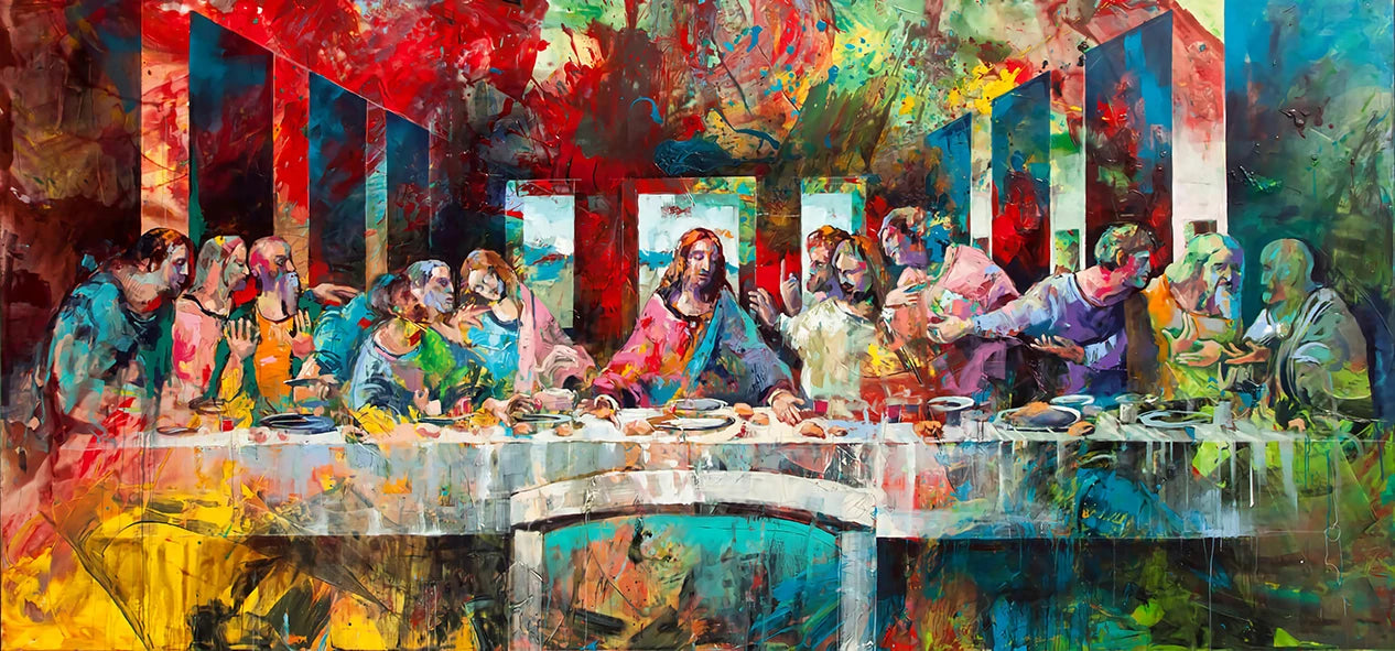 Leonardo Da Vinci's The Last Supper Poster Prints