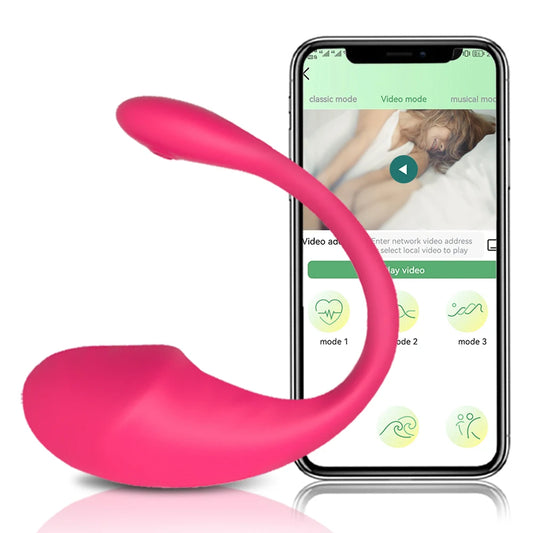 Wireless Bluetooth Vibrating Egg Toys