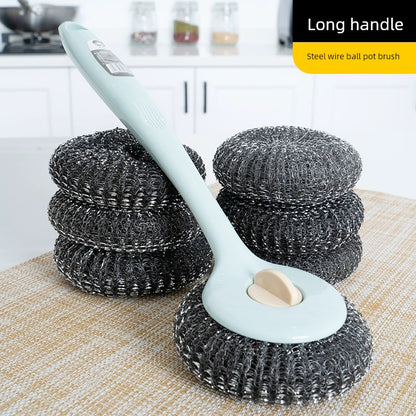 Steel Wire Ball Dish Brush