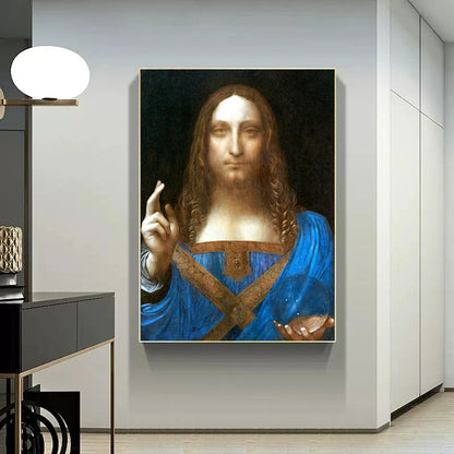 Leonardo Da Vinci Artwork Canvas Poster Print