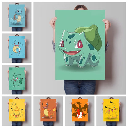 Pokemon Wall Art Canvas