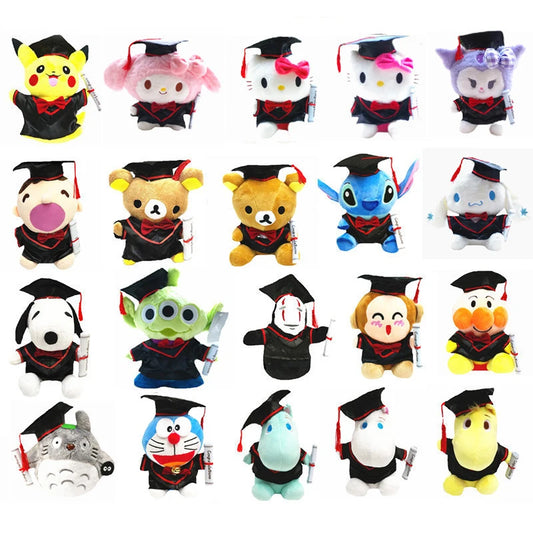 Sanrio Plush Graduation Toys