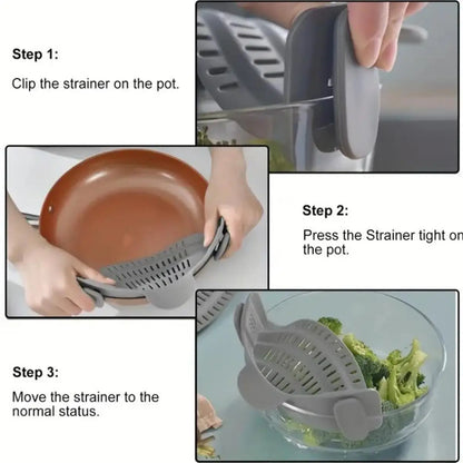 Clip On Pot Strainer